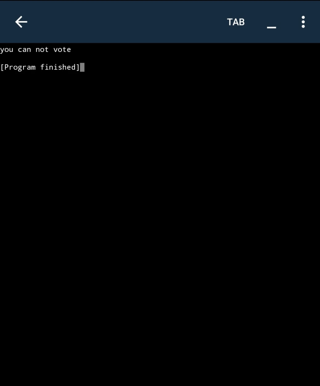If and else compile result 