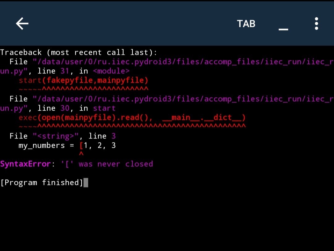 Error